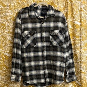 UO Urban Renewal Plaid Flannel Shirt